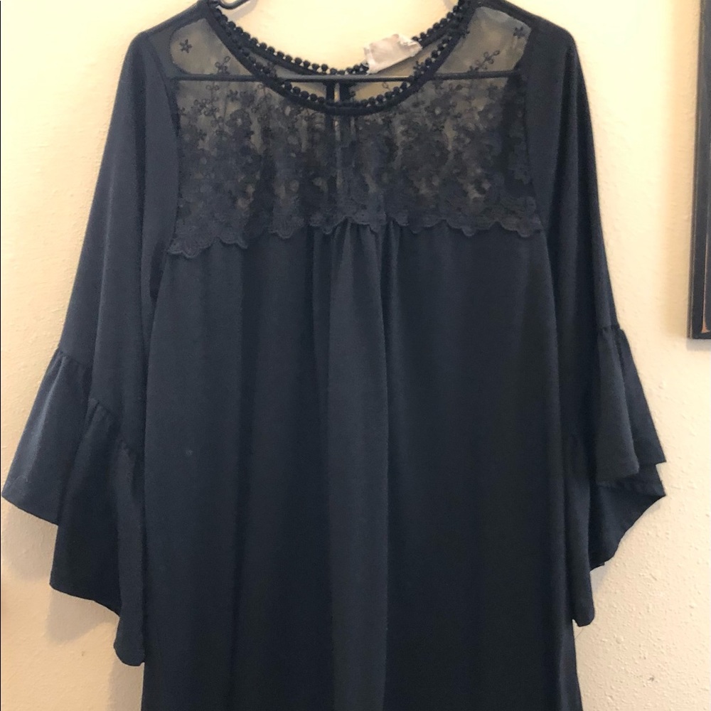 Black dress. Just found brand.